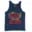 Why Blood Same Blood Men/Unisex Tank Top in True Navy Color